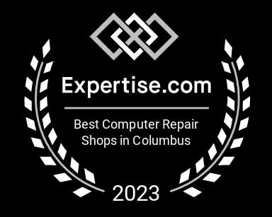 expertise.com award for "Best Computer Repair Shop in Columbus, OH"